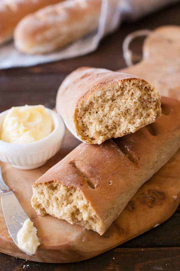 Clean Eating Baguettes
