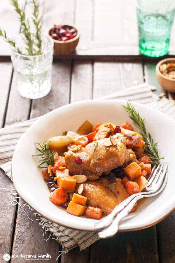 Sweet Potato Chicken Skillet Recipe maple glazed chicken with sweet potatoes