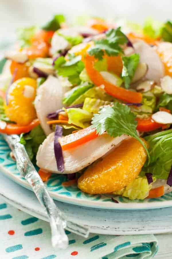 Oriental Chicken Salad Recipe {Paleo, Gluten-Free, Clean Eating, Dairy-Free}