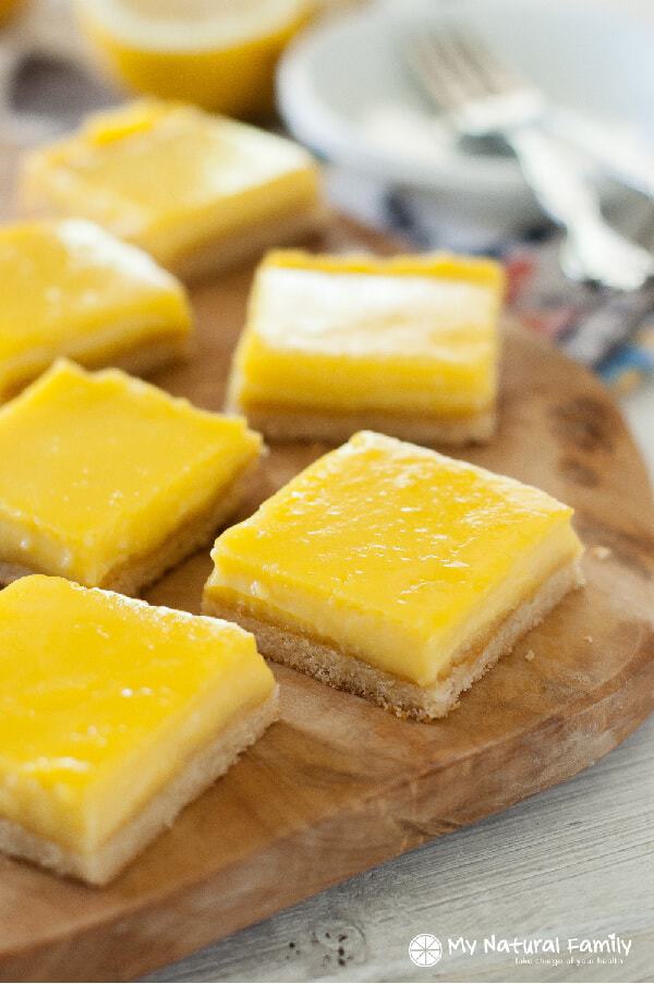 Lemon Bars Recipe {Paleo, Clean Eating, Gluten-Free}