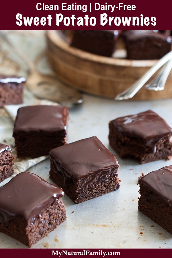 Best Ever Sweet Potato Brownies {Clean Eating, Dairy-Free}