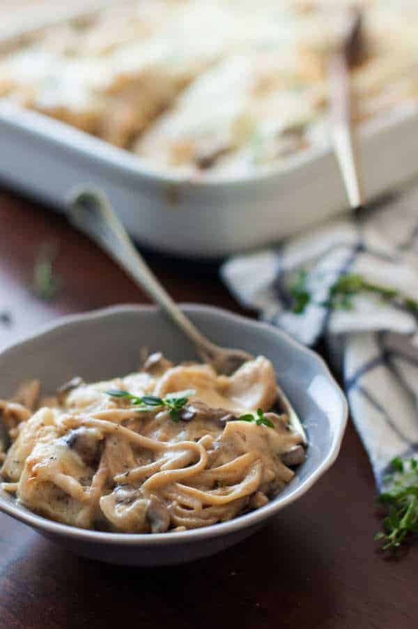 Healthy Chicken Tetrazzini