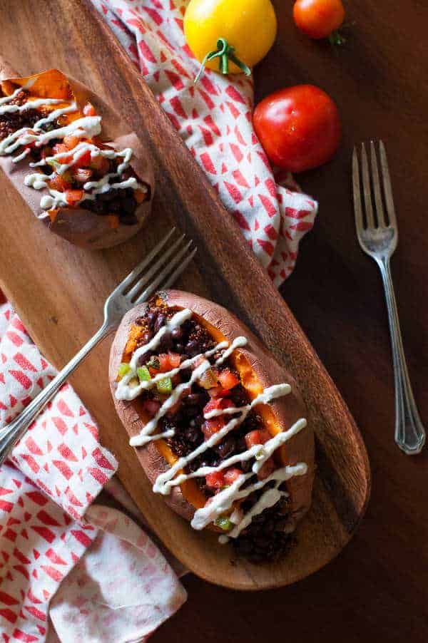 Vegan Baked Sweet Potato