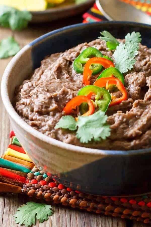 Crock Pot Refried Beans