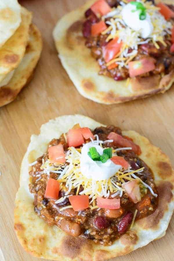Homemade Navajo Tacos