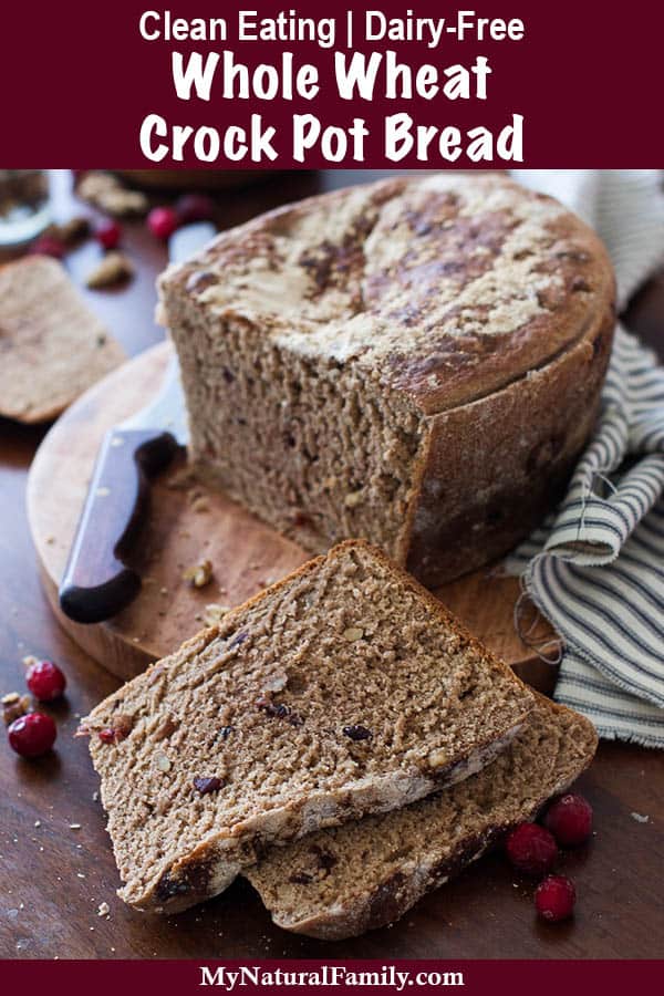 Whole Wheat Crock Pot Bread Recipe