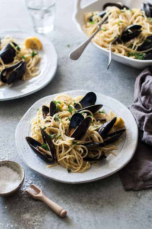 Clean Eating Baked Mussels