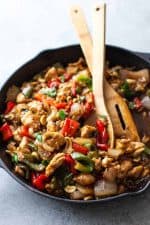 20 Minute Cashew Chicken {Paleo, Gluten-Free, Clean Eating, Dairy-Free}