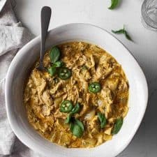 Instant Pot Thai Basil Chicken Curry with Coconut Milk Recipe-image