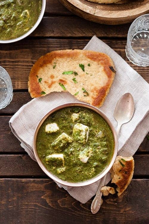 gluten-free indian saag