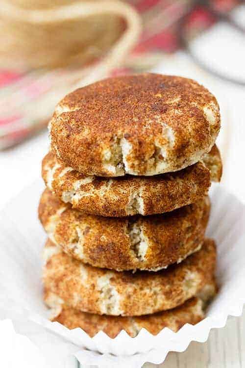 Paleo Snickerdoodles Recipe with Coconut Flour and Flax Seed Eggs