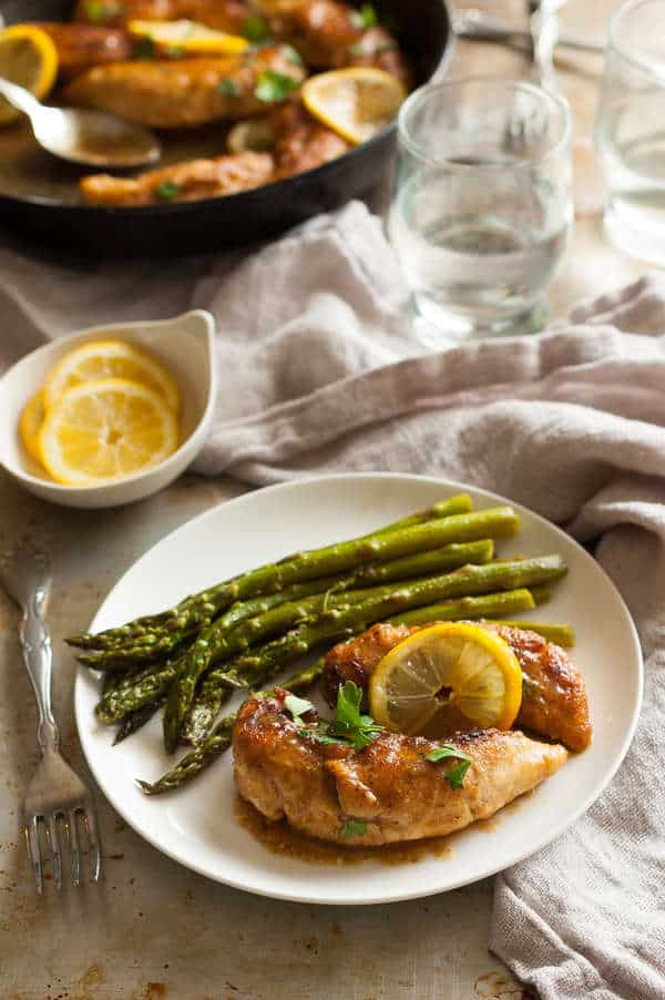 Clean Eating Lemon Chicken Recipe One Pan Lemon Chicken Recipe