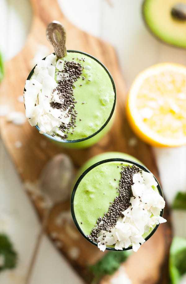 coconut milk smoothie
