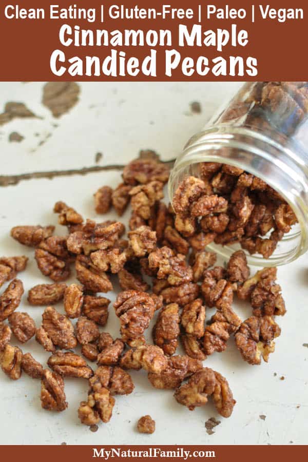 5-Minute Stovetop Cinnamon Maple Candied Pecans Recipe