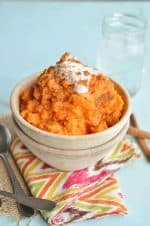 Clean Eating Mashed Sweet Potatoes Recipe