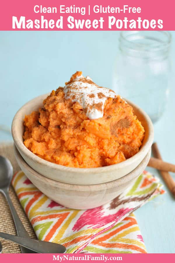 Clean Eating Mashed Sweet Potatoes {Gluten-Free}