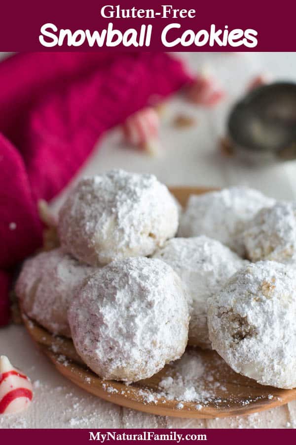 Gluten-Free Snowball Cookies with a Surprise Center