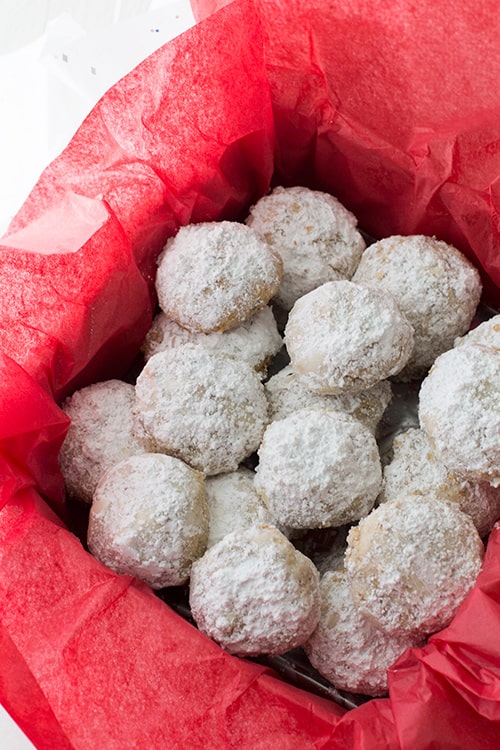 Gluten-Free Snowball Cookies
