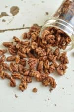 Maple Candied Pecans