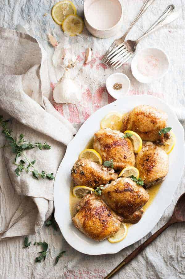 Paleo Baked Lemon Butter Chicken Recipe