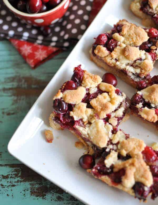 Paleo Cranberry Bars