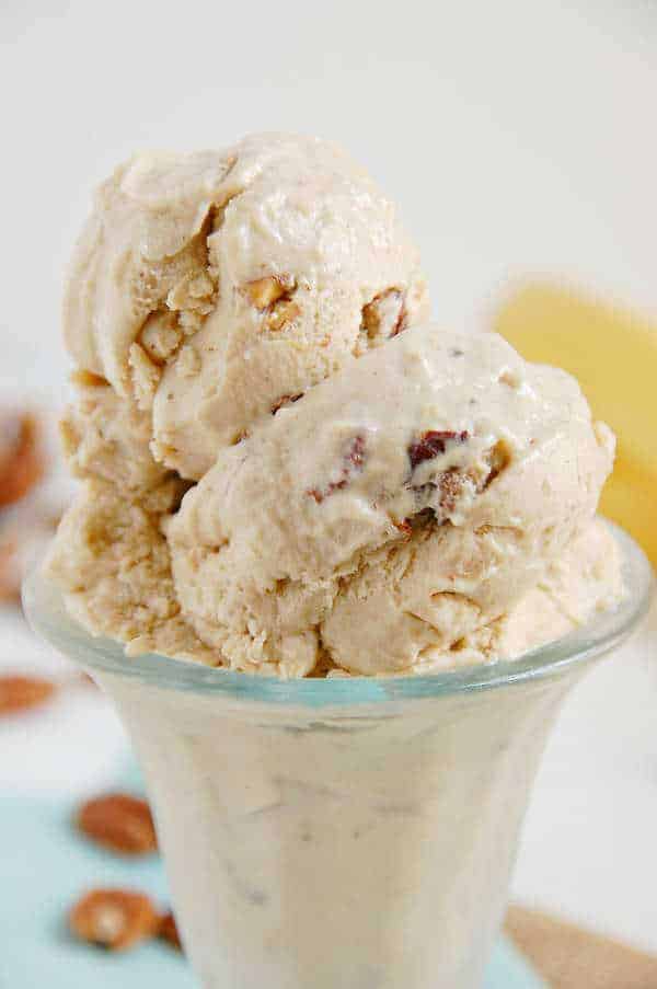 Paleo Butter Pecan Ice Cream