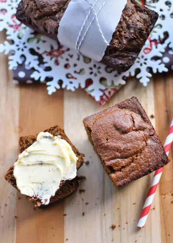 Paleo Gingerbread Loaf