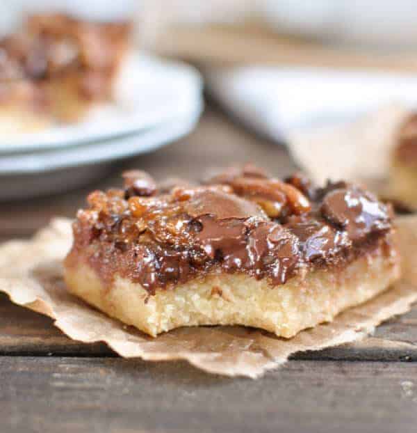 Paleo Pecan Pie Bars