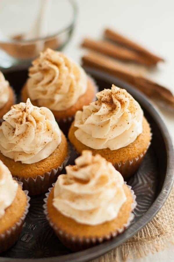 Paleo Snickerdoodle Cupcakes