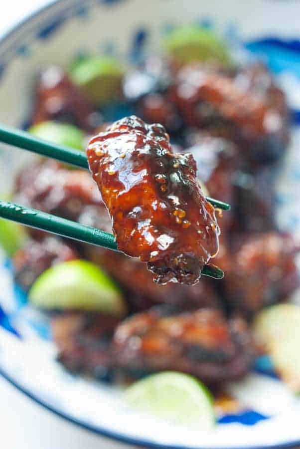 Paleo Honey Lime Sesame Chicken Wings