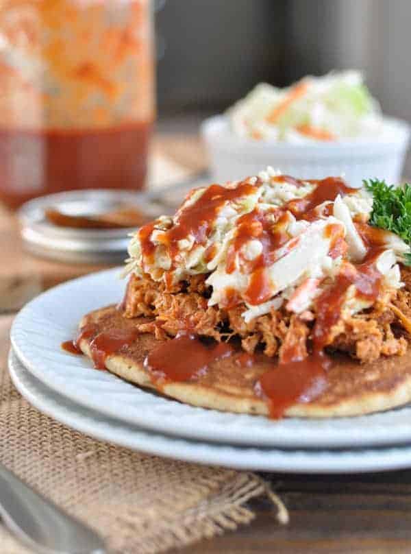 Redneck Tacos aka Cornmeal Spelt Pancakes