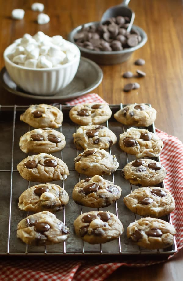Chocolate Chip Marshmallow White Bean Cookies Recipe {Gluten-Free, Vegan, Clean Eating, Dairy-Free}