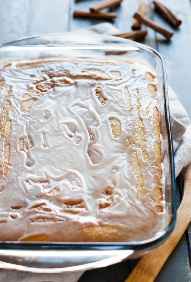 Gluten Free Cinnamon Roll Cake