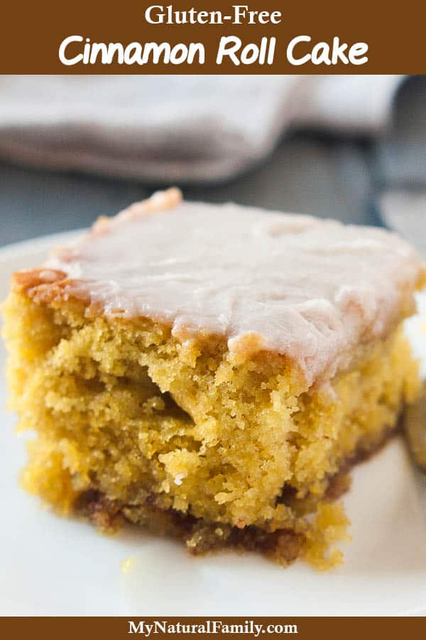 The Best Gluten-Free Cinnamon Cake Recipe - It's Like a Cinnamon Roll