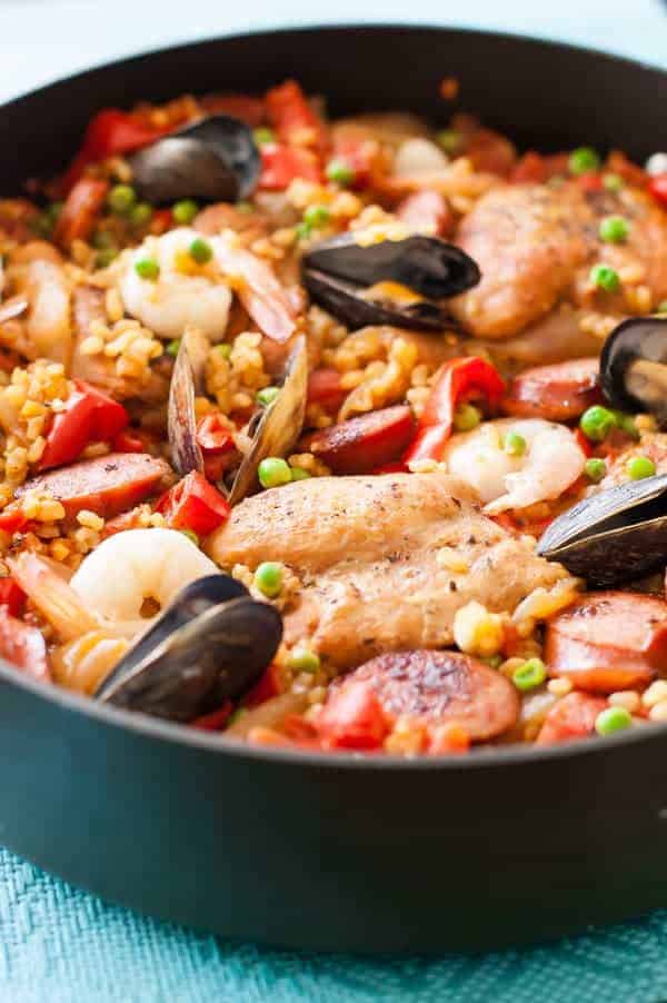 Gluten-free paella recipe