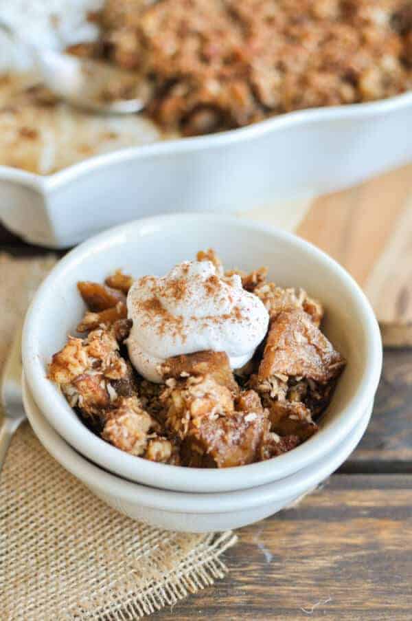 Paleo Apple Crumble Recipe