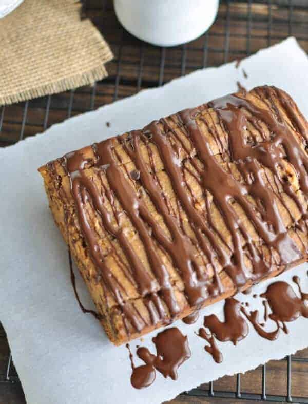 Paleo Almond Butter Bread Recipe with Chocolate Chips