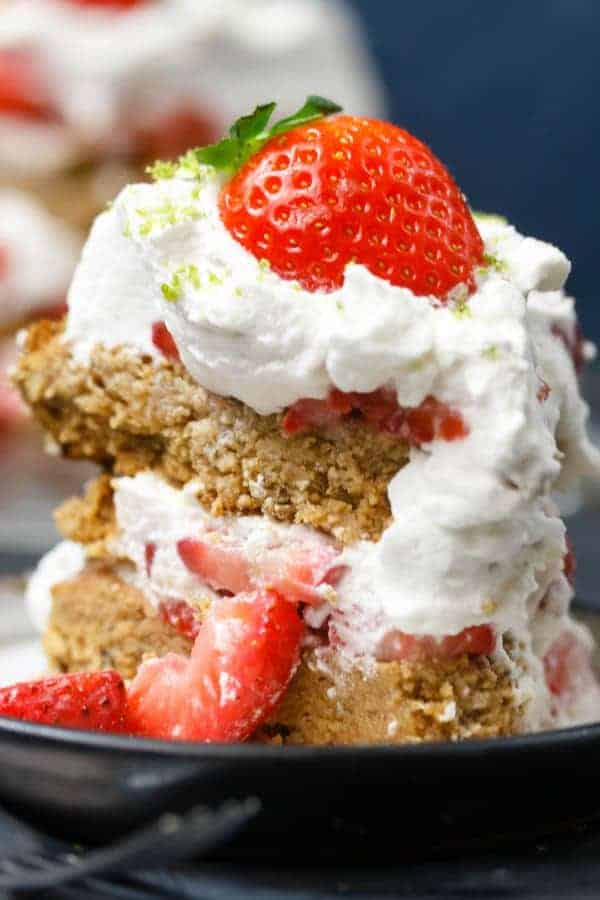 Paleo Strawberry Shortcake