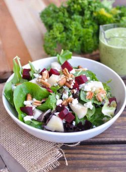 Roasted Beet and Pear Salad Recipe