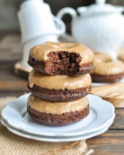 Baked Whole Wheat Chocolate Donut Recipe