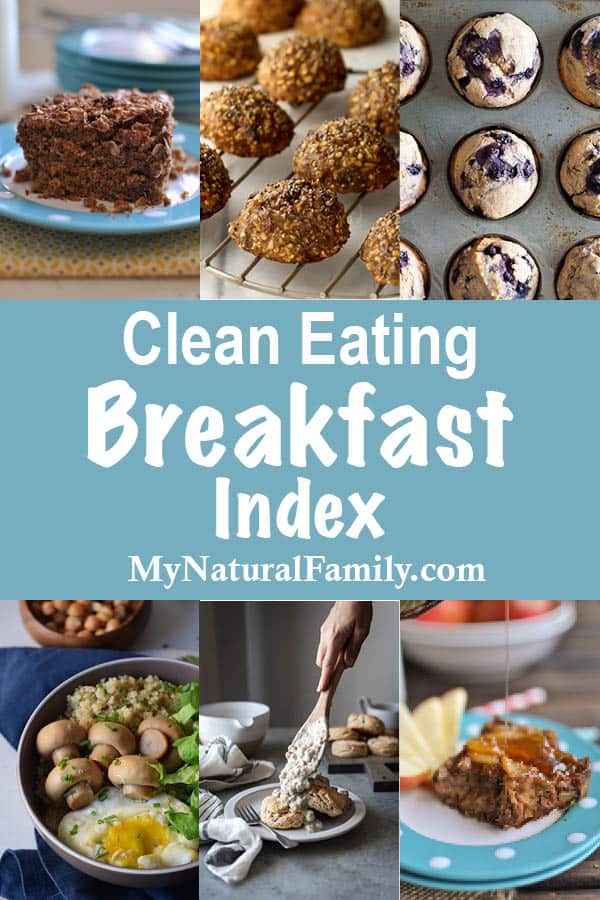 Clean Eating Breakfast Recipes Index