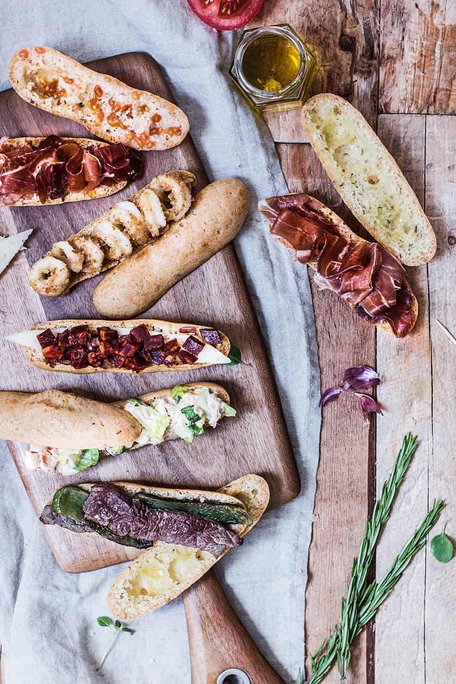 Garlic Rosemary Spanish Paleo Bread Recipe with Paleo Tapas