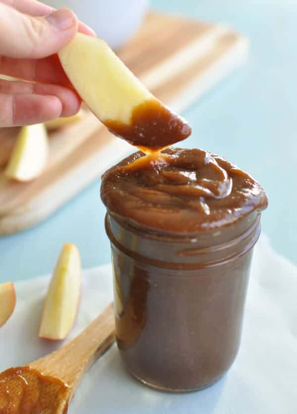 Healthy Caramel Apple Dip Recipe - My Natural Family
