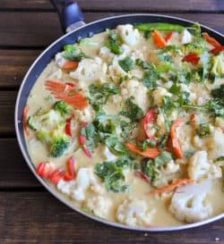 Mixed Vegetable Curry with Coconut Milk