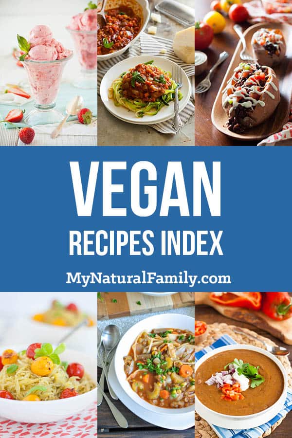 Vegan Recipes Index