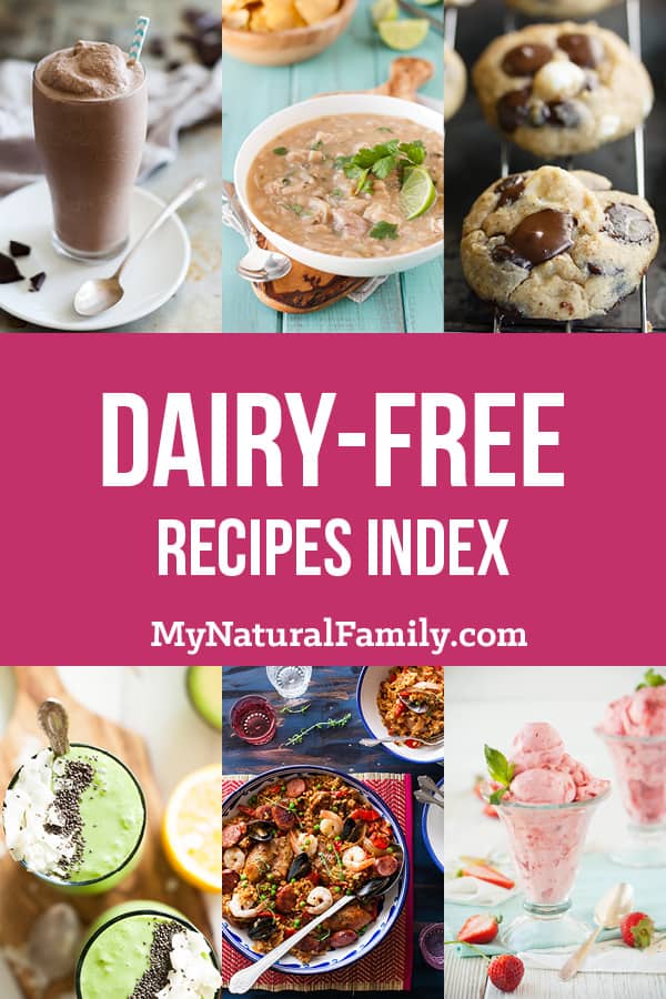 Dairy-Free Recipes Index