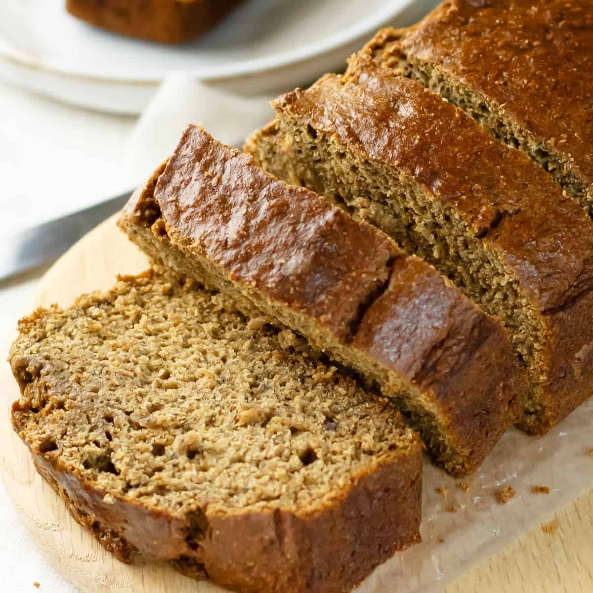 Healthy Banana Bread With Applesauce