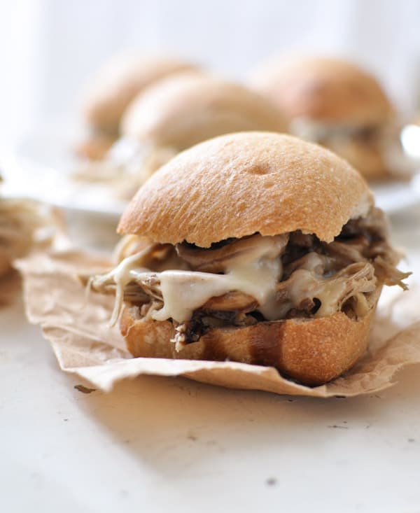 Honey Balsamic Pork Tenderloin Slow Cooker Sliders Recipe