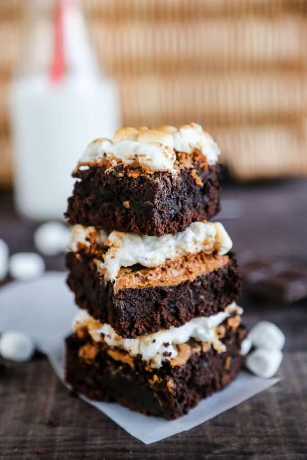 Gluten-Free Chocolate Peanut Butter Brownies