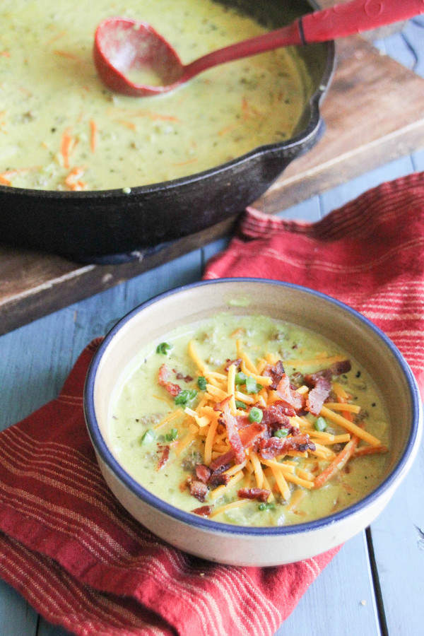 Keto Cheeseburger Soup Recipe